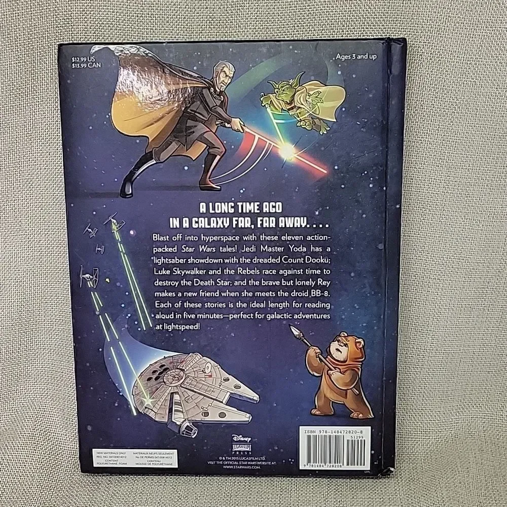 Star Wars 5 minute Star Wars Stories, drawing/ activity book,‎ teen xs top